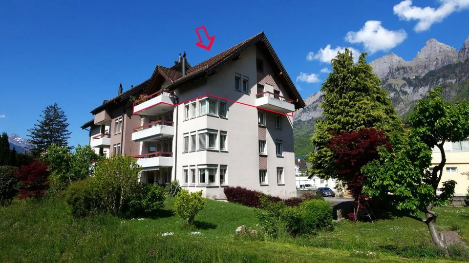 5.5 - Zimmer - Dachwohnung (Maisonette)