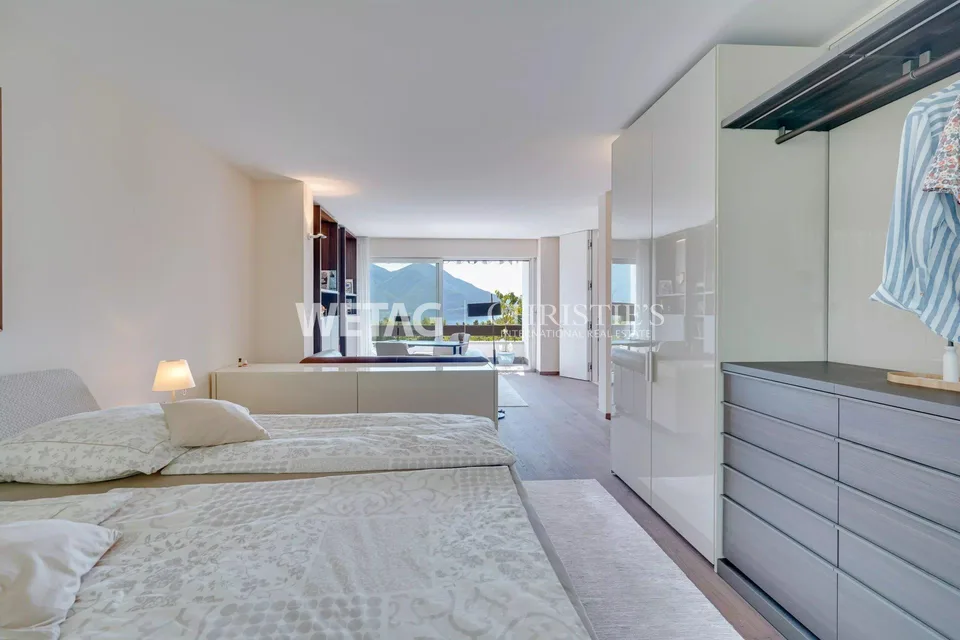 Exklusives & grosszügiges Penthouse mit Panoramablick auf den See in Ascona zu verkaufen – Foto 6 von 13
