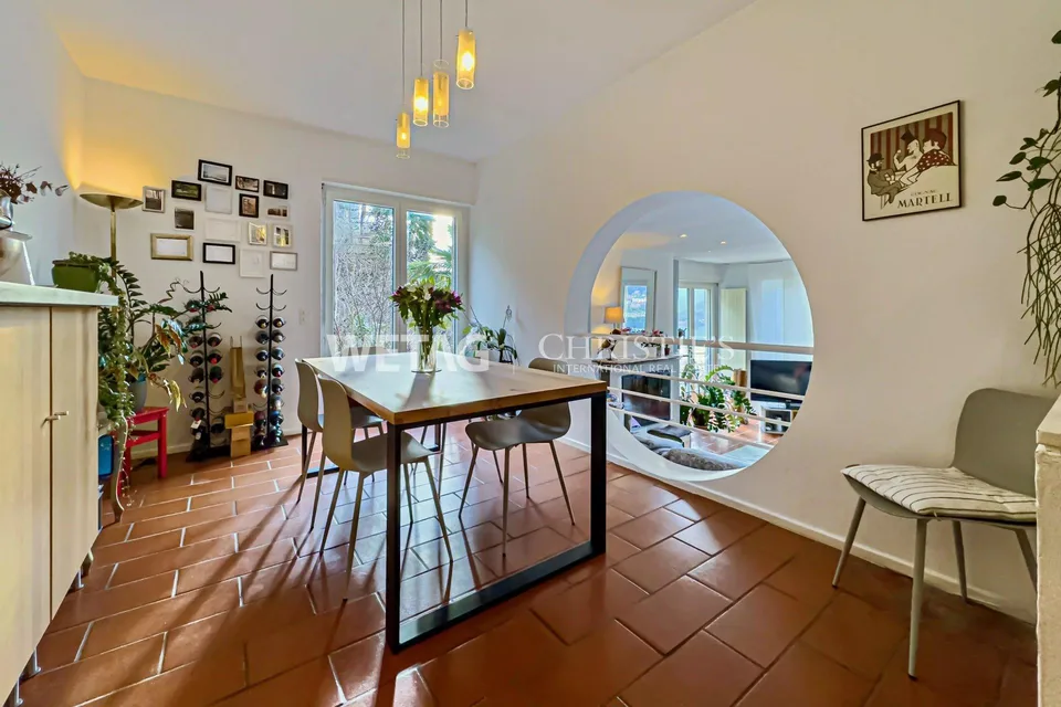 Deliziosa piccola villa con piscina esterna, vista lago a Montagnola in vendita – foto 8 di 13