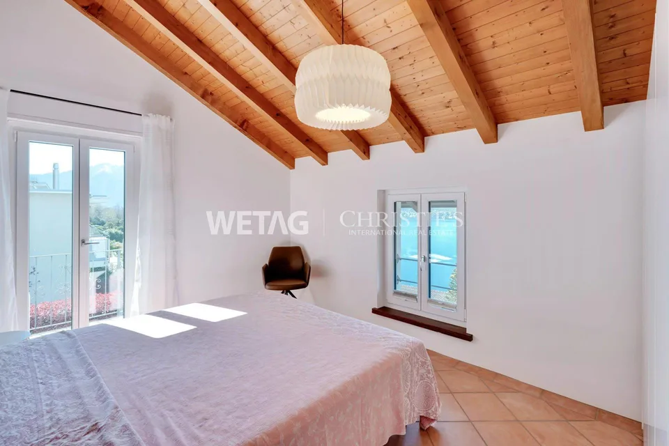 Gambarogno?San Nazzaro: villa moderna con vista panoramica sul Lago Maggiore, ideale anche come residenza di vacanza, in vendita – foto 10 di 13