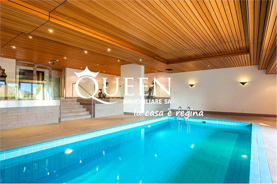 Ruvigliana: appartement 4.5 pièces, 188 m², avec piscine intérieure en condominium