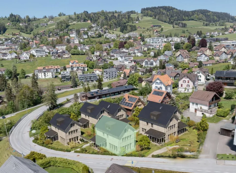 NEUBAU: Freistehendes 6.5-Zimmer-Einfamilienhaus mit direktem Tiefg...