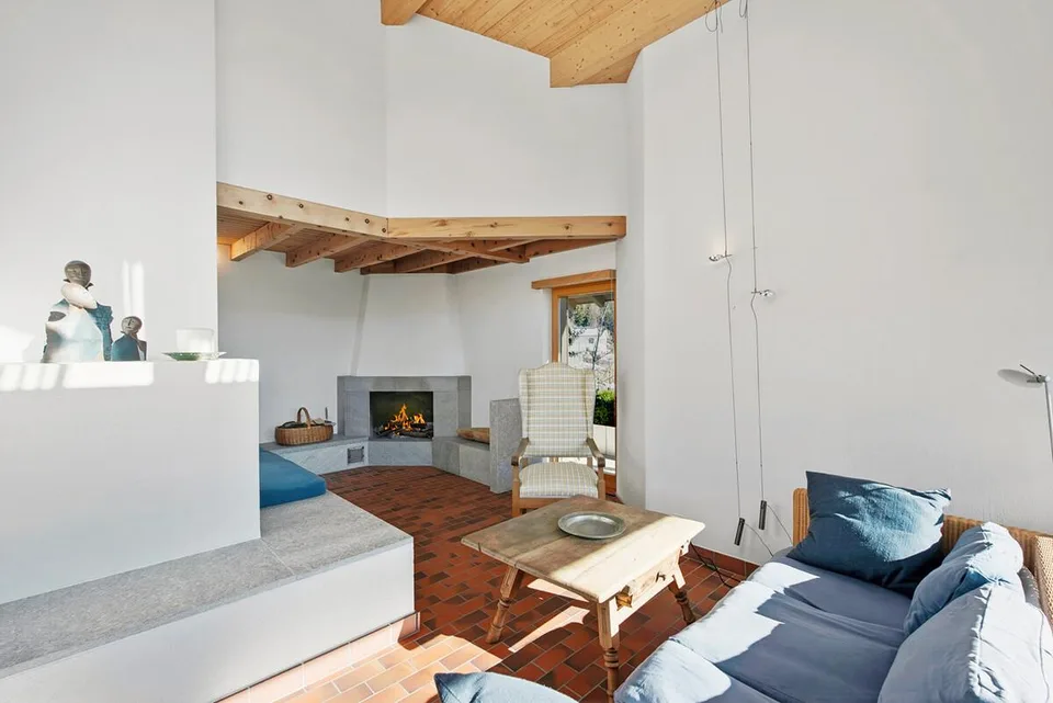 Savognin: Maison de vacances avec sauna, bain à remous et vue panoramique