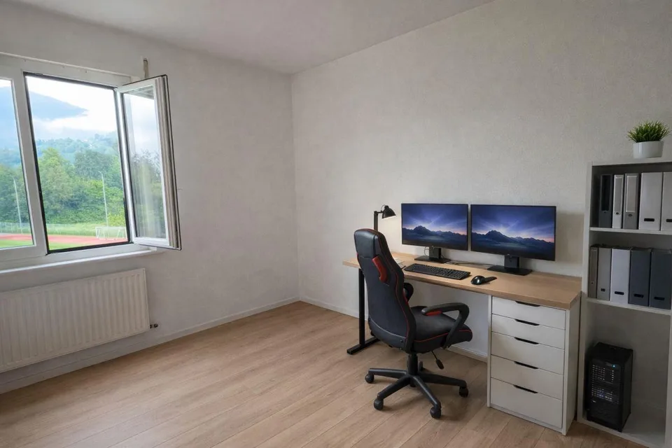 Wohnung mit 3.5 Zimmern, möbliert, mit Balkon – Foto 8 von 12