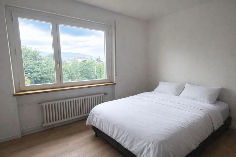Wohnung mit 3.5 Zimmern, möbliert, mit Balkon – Foto 6 von 12