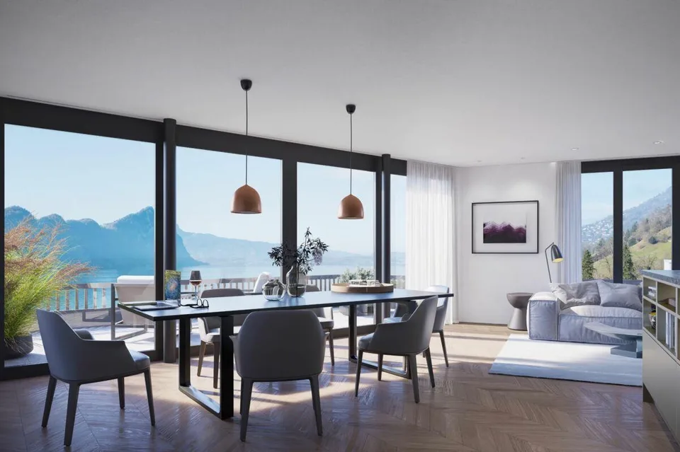 Whether as a holiday apartment or primary residence - live where others vacation