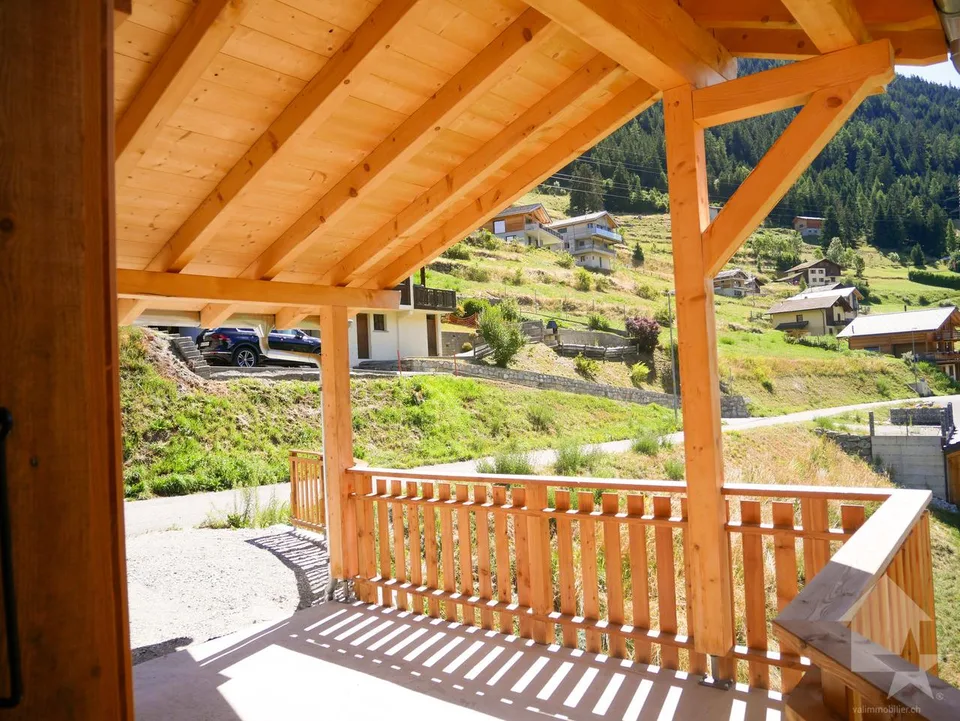 Superbe chalet neuf à Liddes ! Ensoleillement top et belle vue ! – photo 28 sur 28
