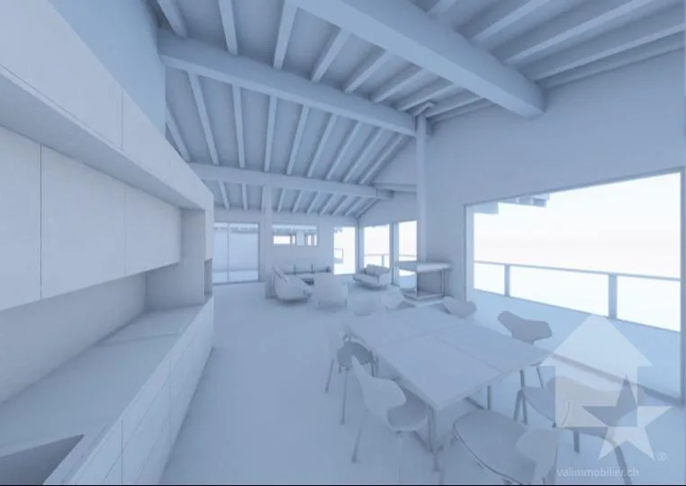 En construction, chalet traditionnel, quartier calme, vue panoramique – foto 8 di 14