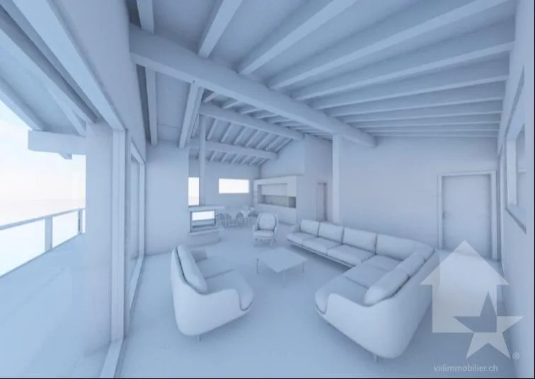 En construction, chalet traditionnel, quartier calme, vue panoramique – foto 7 di 14