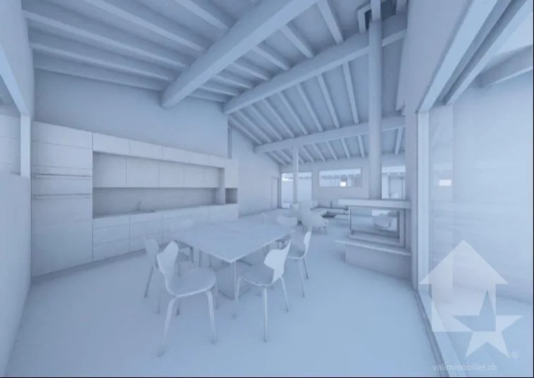 En construction, chalet traditionnel, quartier calme, vue panoramique – foto 9 di 14
