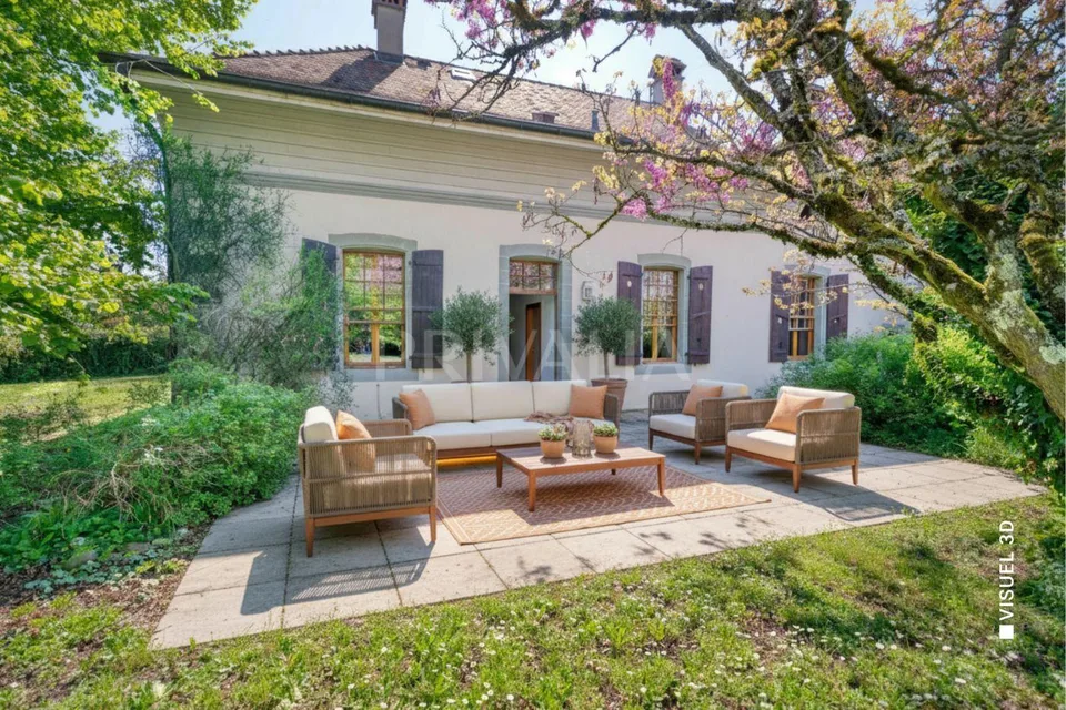Magnifique maison de caractère au coeur du village de Cartigny