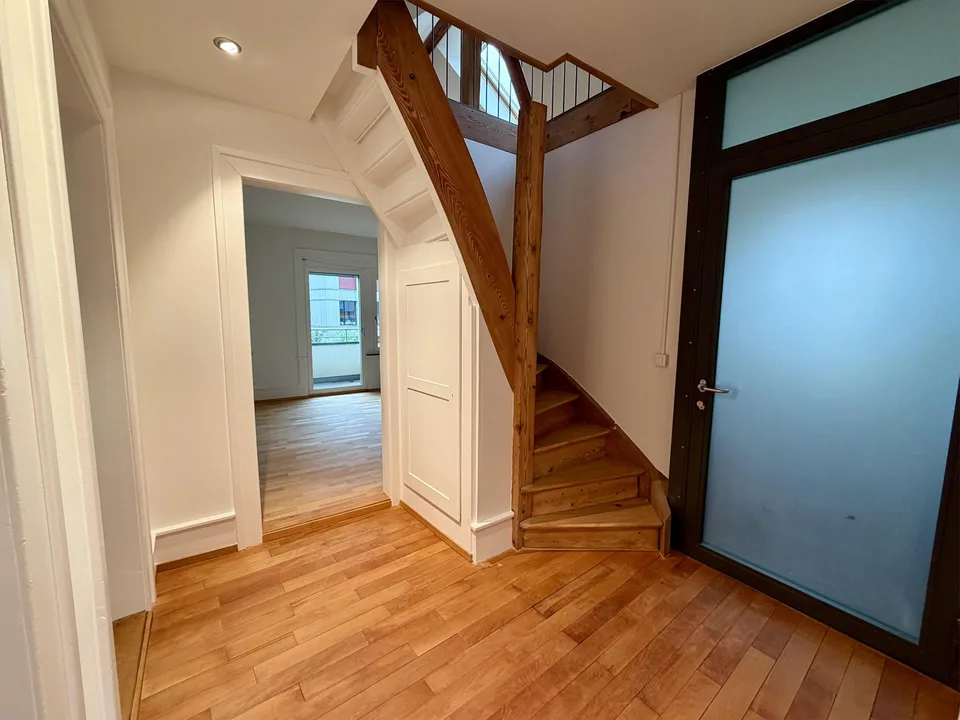Exklusive 3.5-Zimmer-Maisonettewohnung mit Cheminée im beliebten Kr...