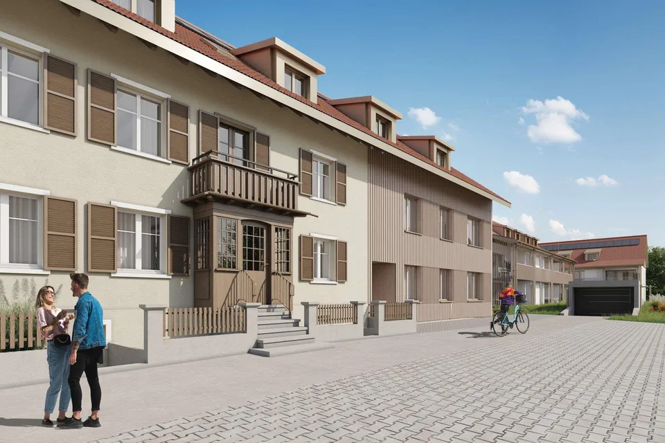 Moderne 3.5-Zimmer-Gartenwohnung in Ramsen
