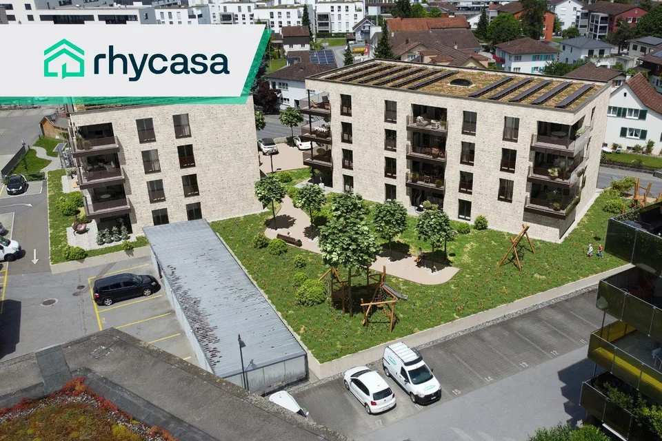 Neubauprojekt "Widnau West" - Gartenwohnung an ruhiger Zentrumslage...