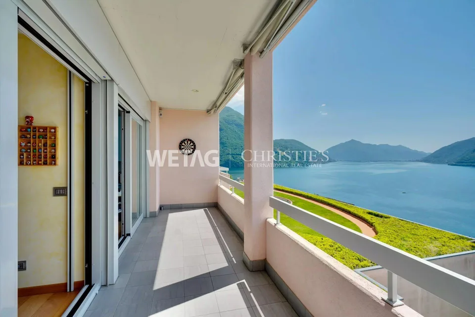 Lugano-Castagnola: Wohnung mit traumhafter Sicht auf den Luganersee... – Foto 11 von 13
