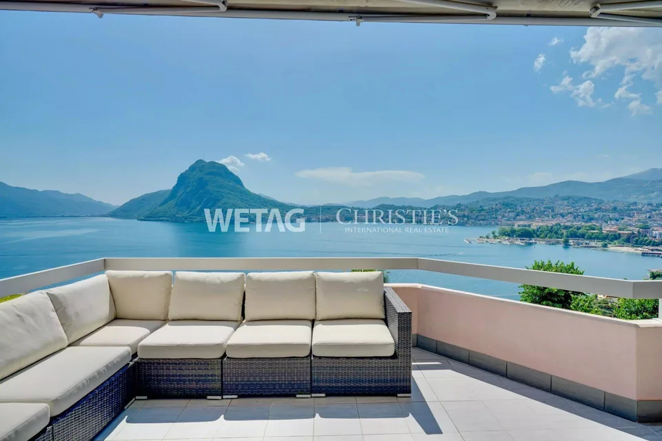 Lugano-Castagnola: Wohnung mit traumhafter Sicht auf den Luganersee...