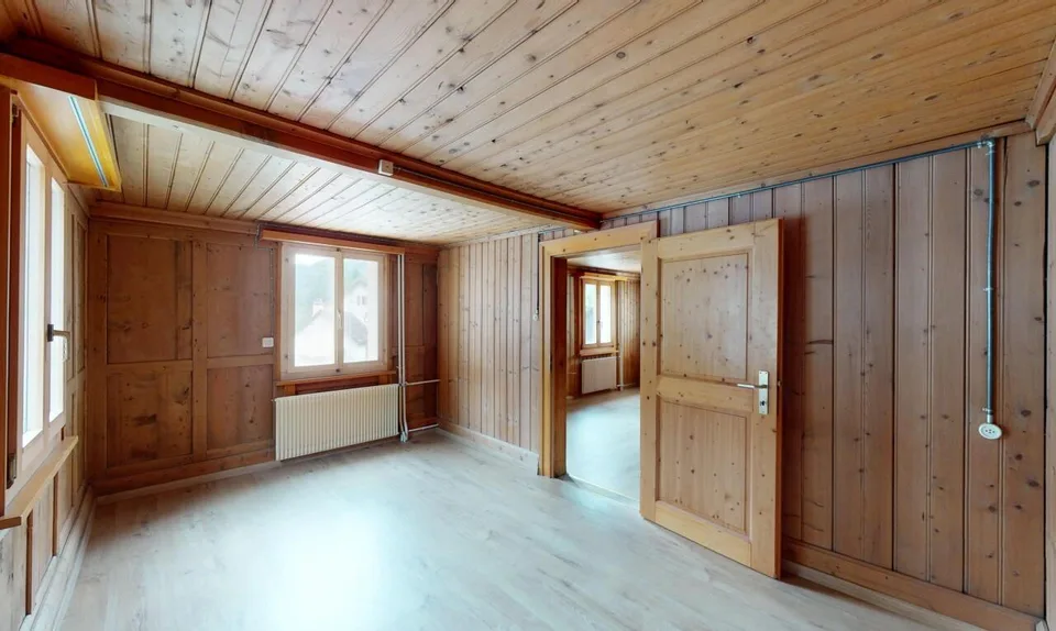 Maison avec étable et grand terrain dans un lieu idyllique à Vättis SG