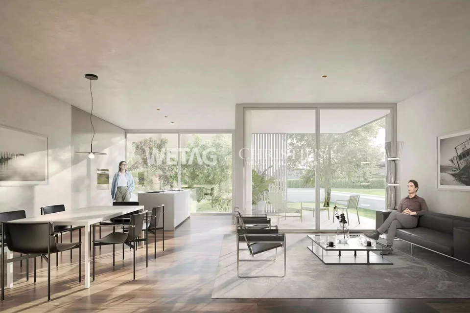 Appartement de jardin neuf à vendre à Ascona, à proximité du golf