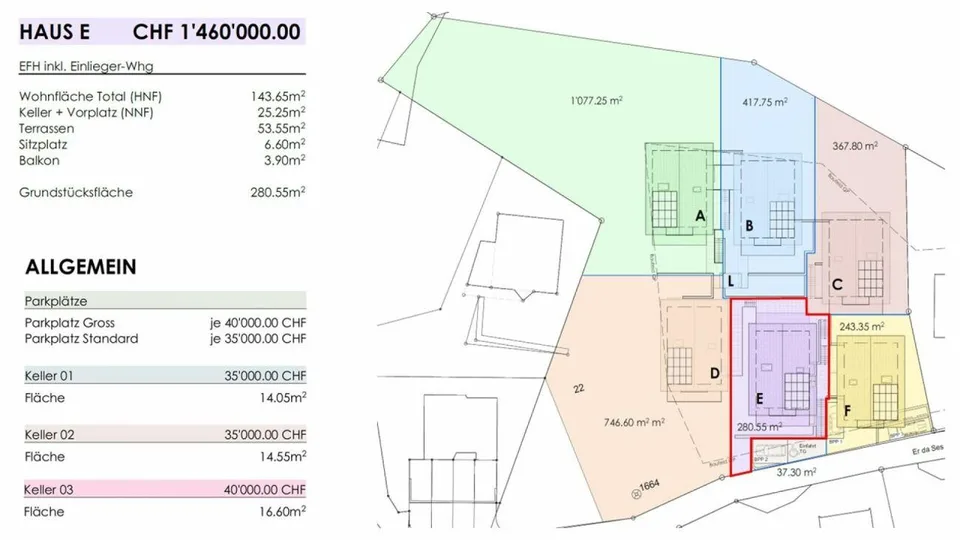 Investimento e qualità della vita: Casa con appartamento per gli ospiti separato (Casa E)