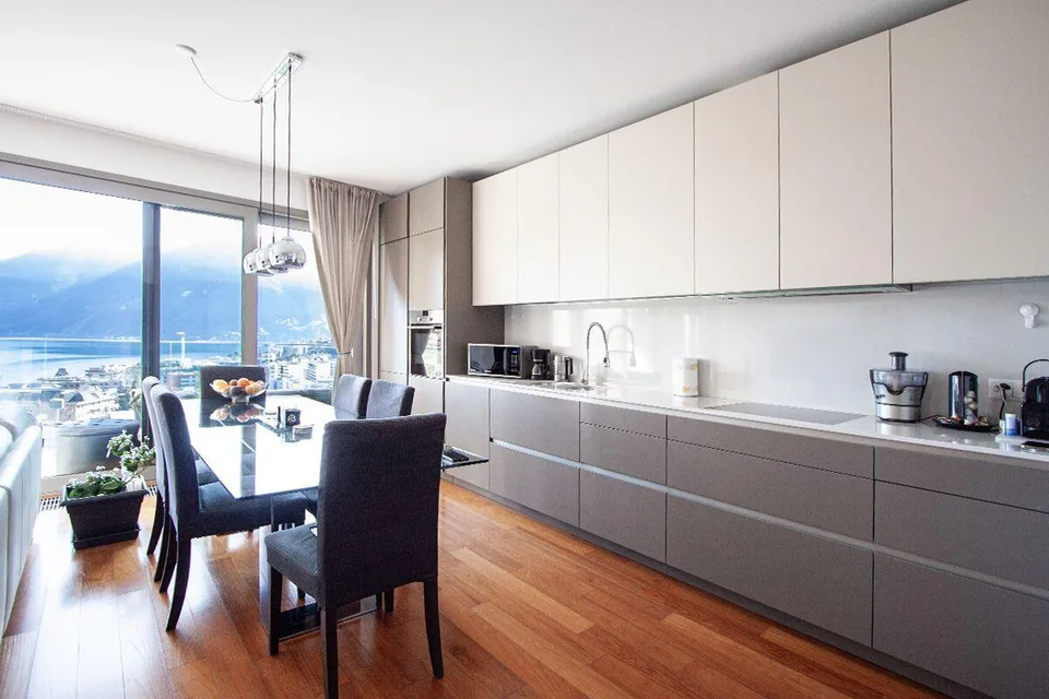 Lugano: moderne Wohnung mit Seeblick zu verkaufen, auch ideal als Zweitwohnsitz