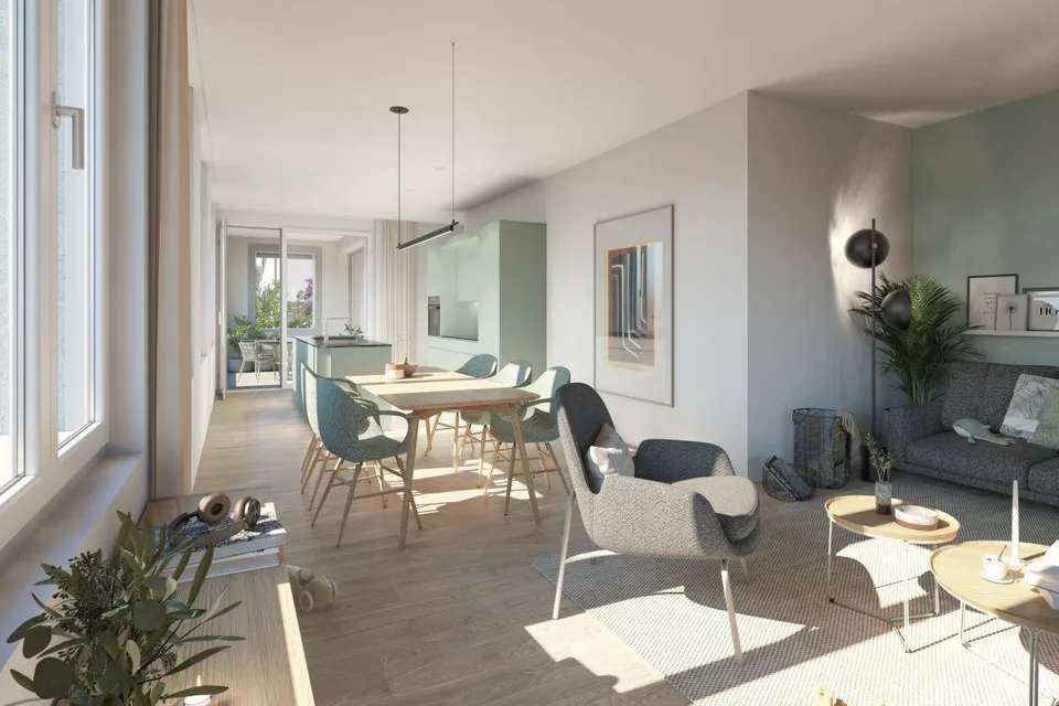 Appartement de 3,5 pièces en mansarde "Wohnen Neugass"
