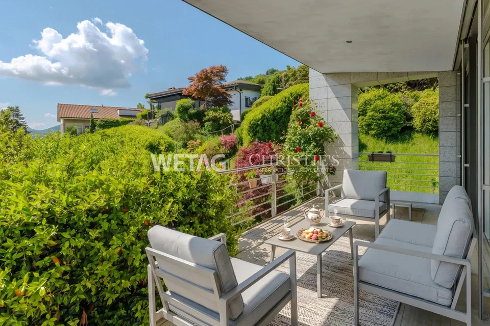 Lugano-Carona: moderne Villa in Carona mit Blick auf den Luganersee... – Foto 11 von 25
