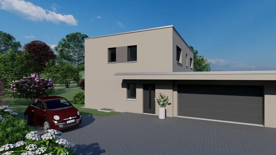 Einfamilienhaus mit Sicht in die Weinberge
