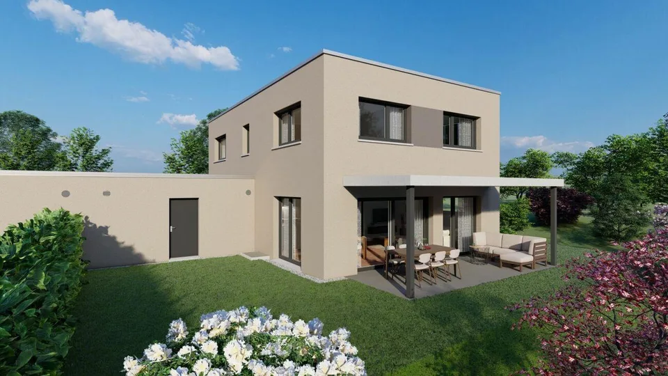 Einfamilienhaus mit Sicht in die Weinberge