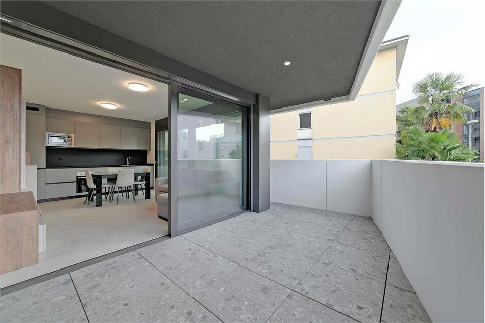 Lugano Breganzona: 2,5 Zimmer mit möblierter Ausstattung und großer Terrasse
