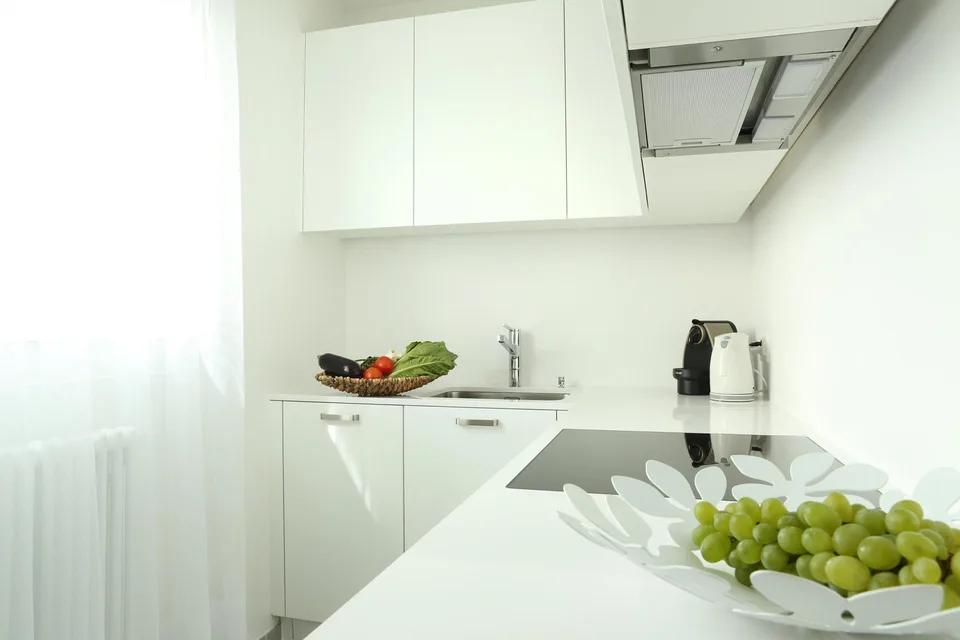 Furnished 1-room attic apartment with balcony