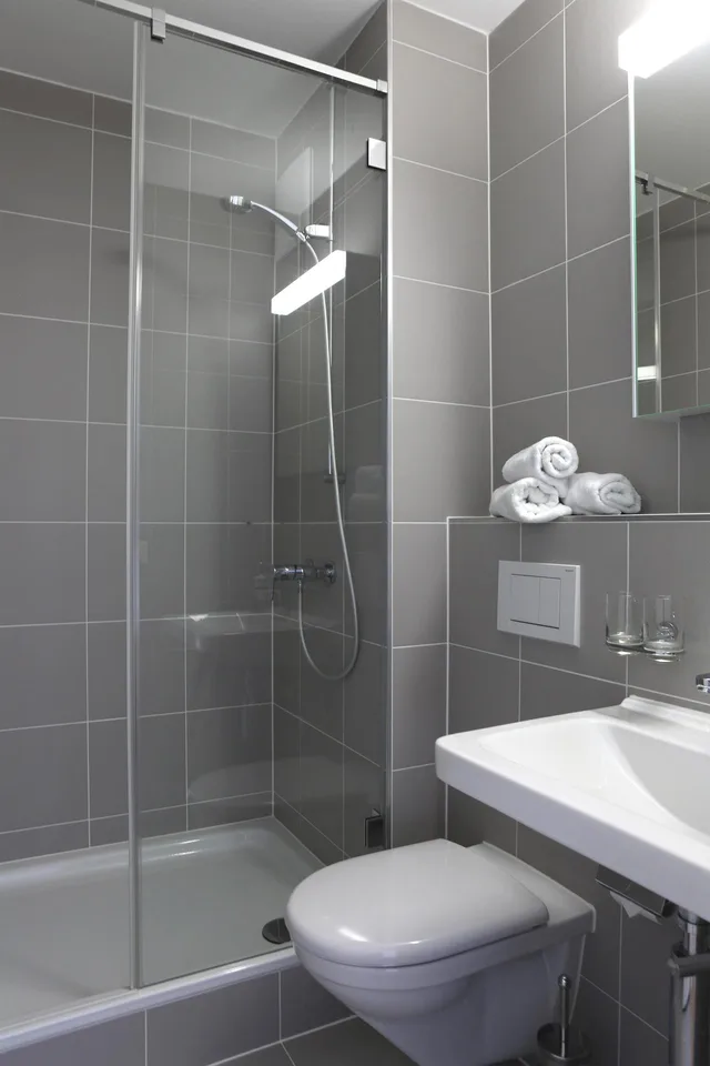 Furnished 1-room attic apartment with balcony