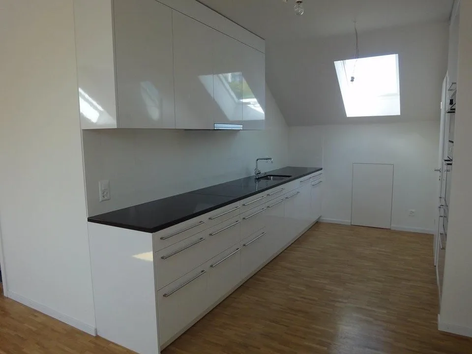 Appartamento mansardato in stile loft in una posizione tranquilla