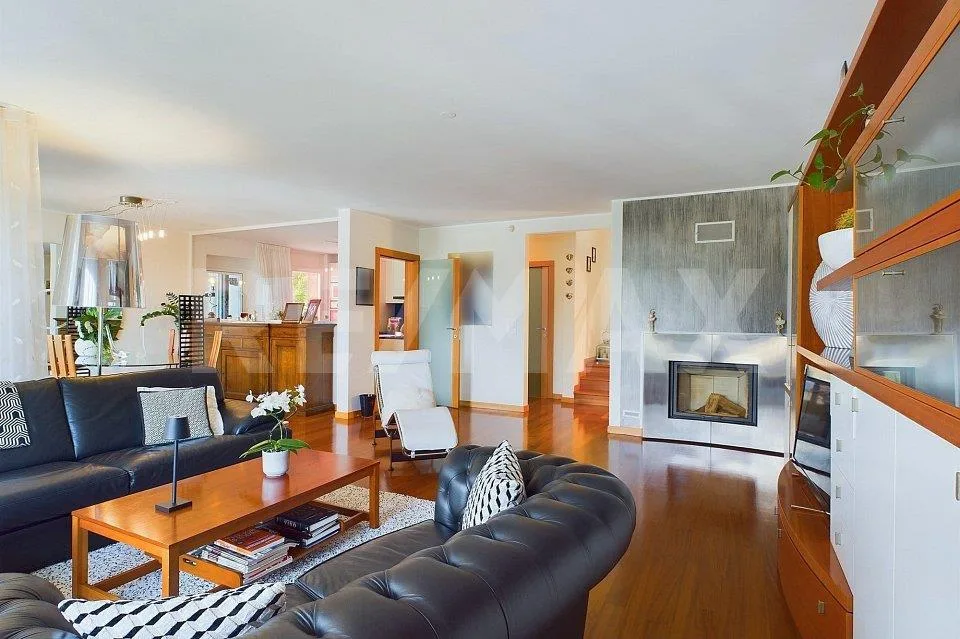 Vivere il panorama in casa luminosa e moderna a Lugano-Davesco