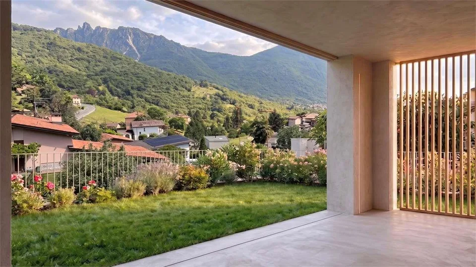 Moderna casa di nuova costruzione in Capriasca