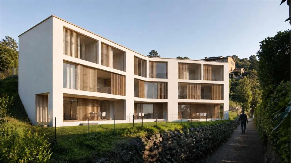 Moderna casa di nuova costruzione in Capriasca