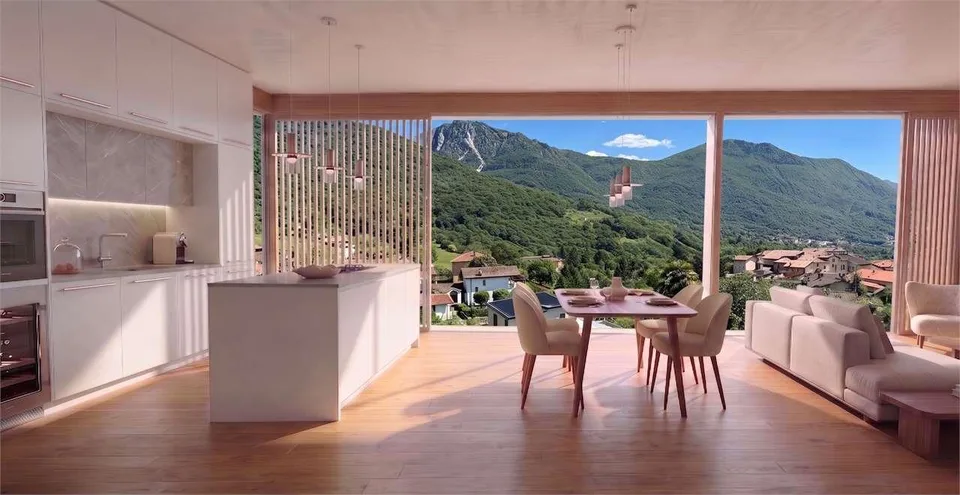 Moderna casa di nuova costruzione in Capriasca