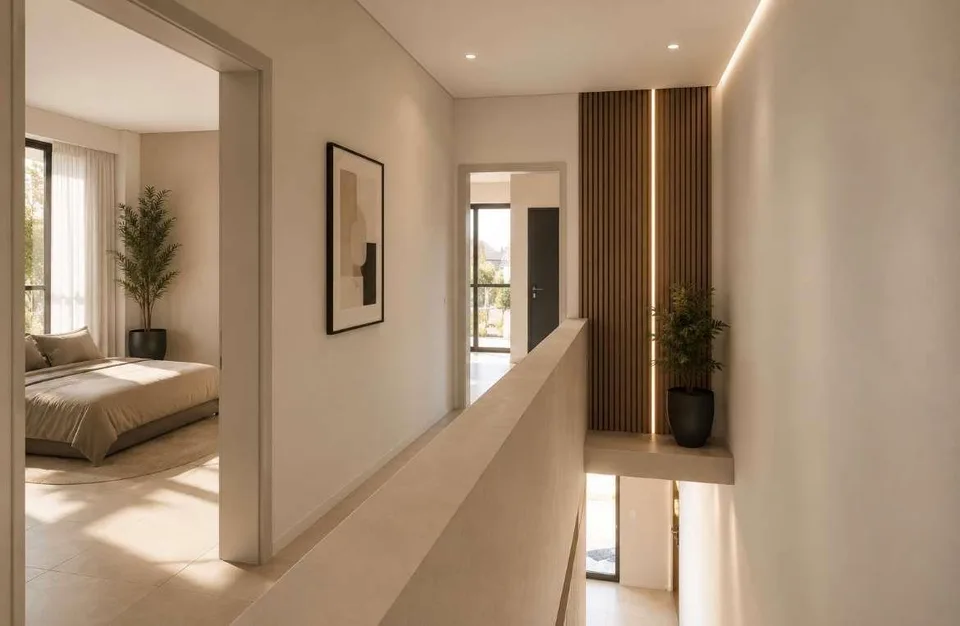 Maison mitoyenne neuve avec jardin privé à Coldrer – photo 10 sur 12