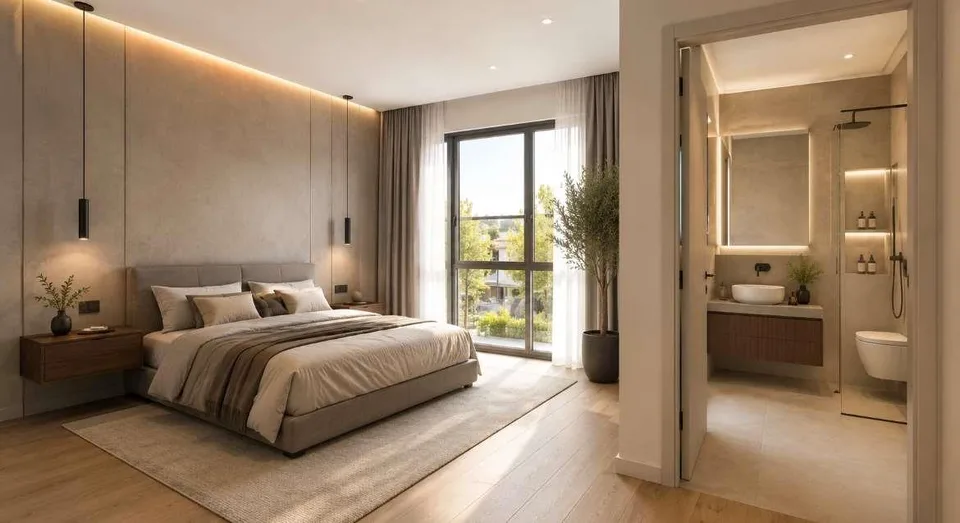 Maison mitoyenne neuve avec jardin privé à Coldrer – photo 12 sur 12