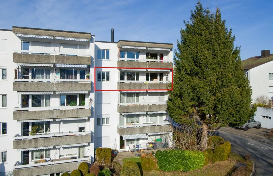 Sonne und Stadtnähe: 3½-ZIMMER-WOHNUNG (EHEMALS 4.5ZI.) AN BELIEBTE...