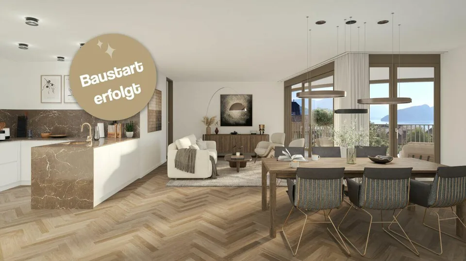 Modernes Wohnen in Vitznau - hochwertig, elegant, komfortabel