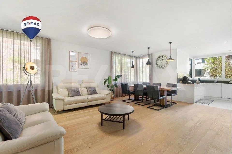 Stilvolle 3.5-Zimmer-Gartenwohnung mit hoher Wohnqualität