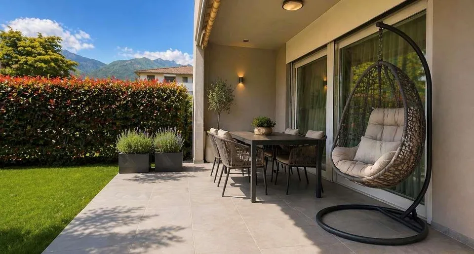 Appartamento con giardino privato comfort e posizione strategica
