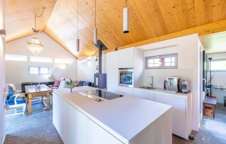 Chalet caratteristico di 4 locali con vista panoramica a Malvaglia