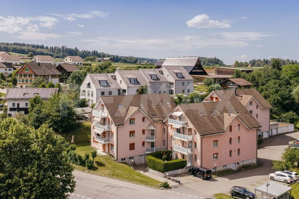 Gut angebunden: unkomplizierte 3½-Zimmer-Wohnung mit Garten