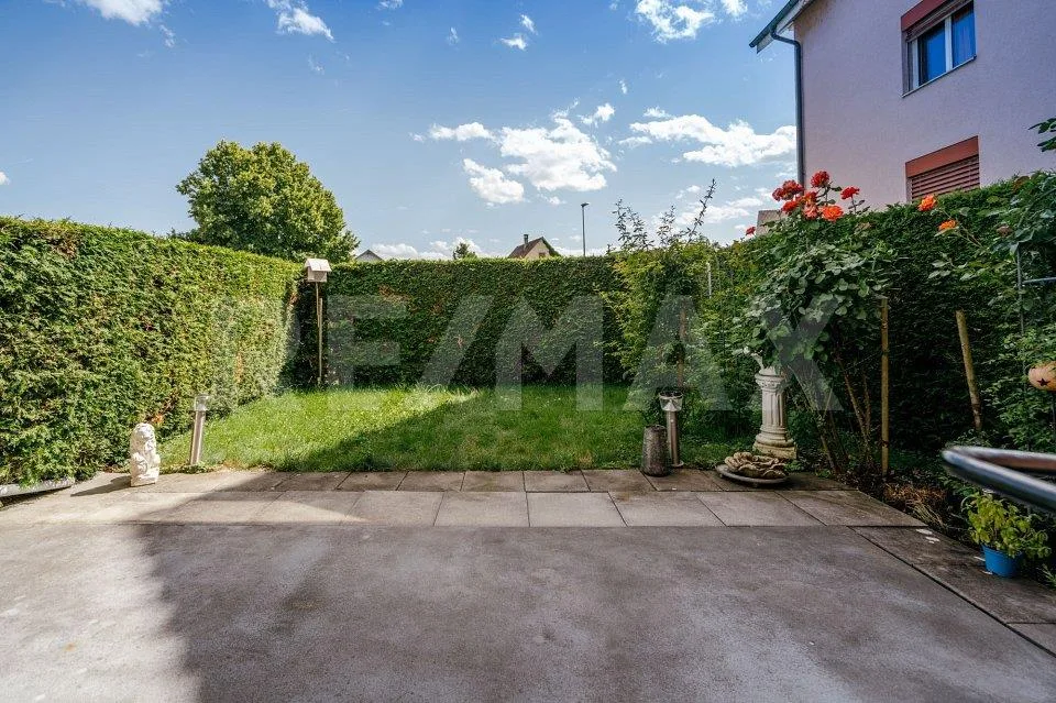 Gut angebunden: unkomplizierte 3½-Zimmer-Wohnung mit Garten