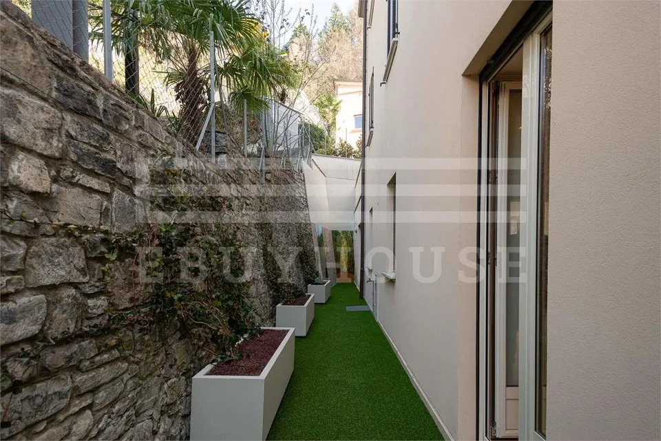 Appartement Cassarate mit Garten – Foto 13 von 13