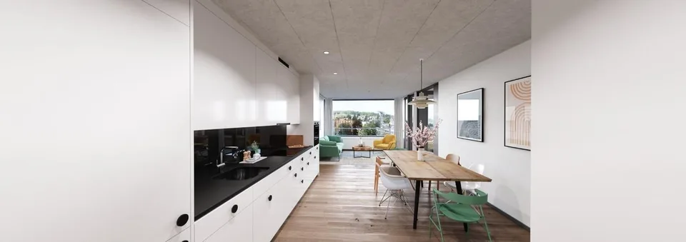 Moderne 2.5-Zimmerwohnung in der Lokstadt