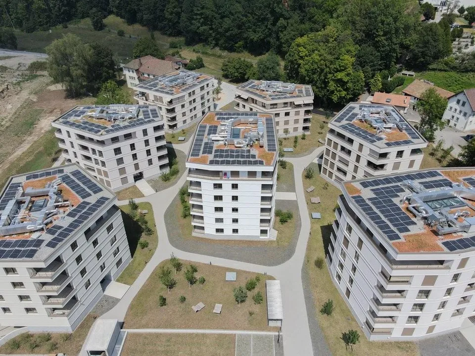 Appartement de 4.5 pièces dans l'écoquartier de Marly