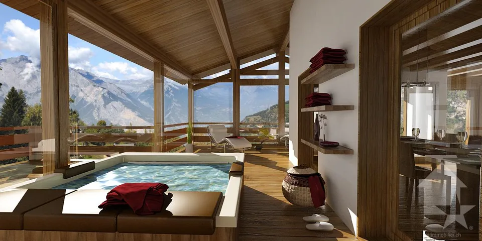 Chalet di alta classe nel cuore delle 4 Valli