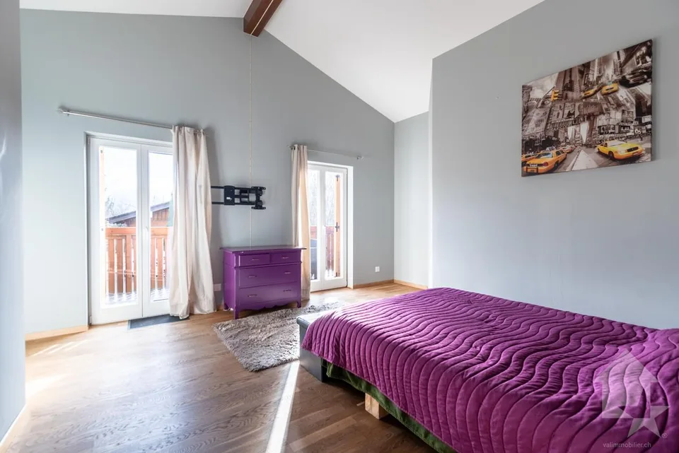 Ampio chalet nelle alture di Ollon – foto 8 di 12